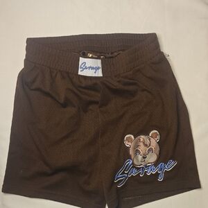 Salvage Brown Athletic Shorts